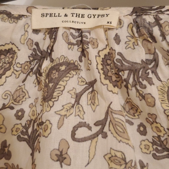 Spell and the gypsy journey blouse in ash xs - Picture 4 of 4